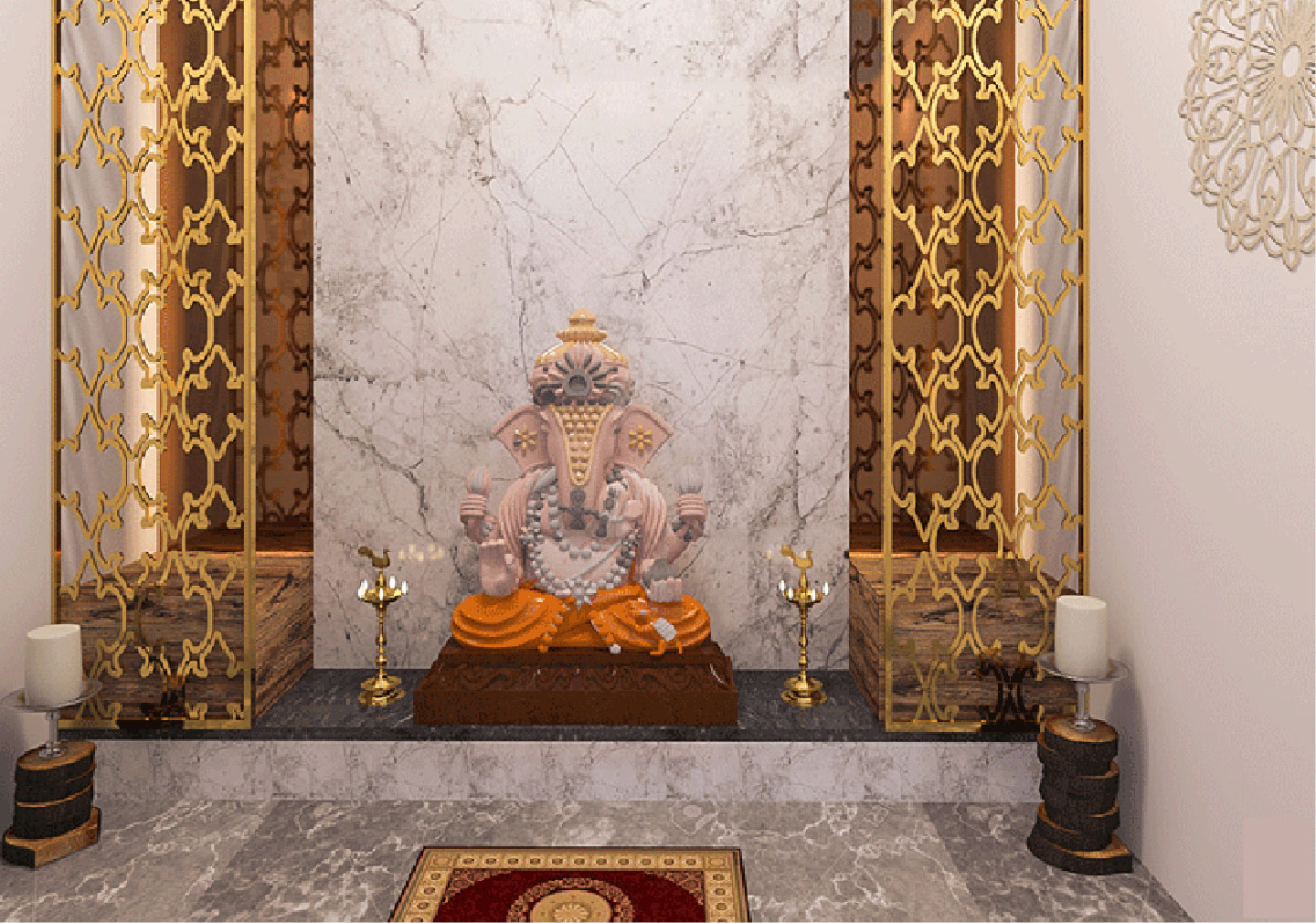 Pooja room design