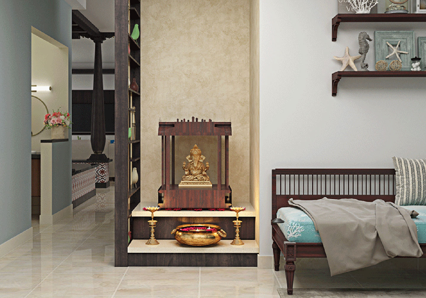 pooja design styles