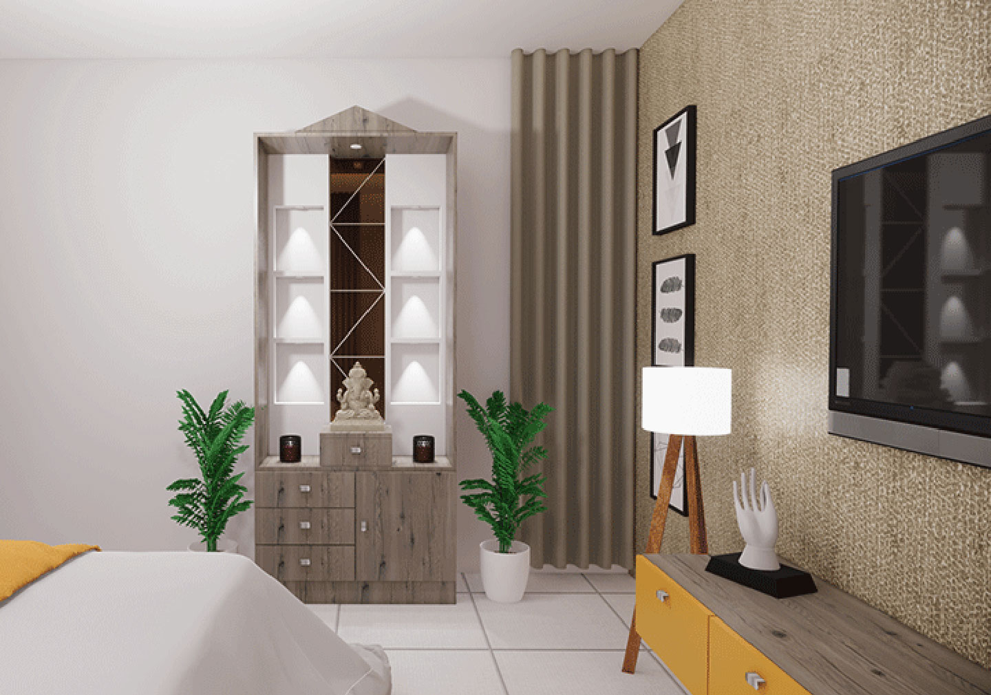 pooja design style