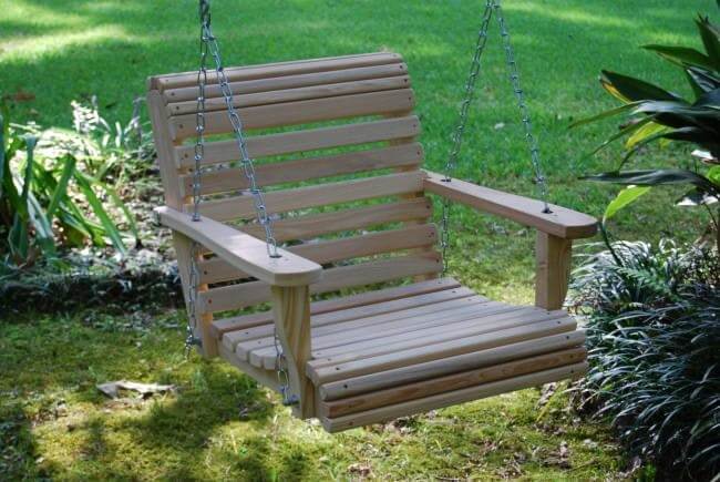 Garden swing ideas