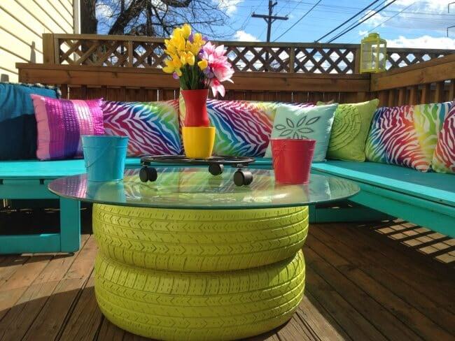 Old tire DIY ideas