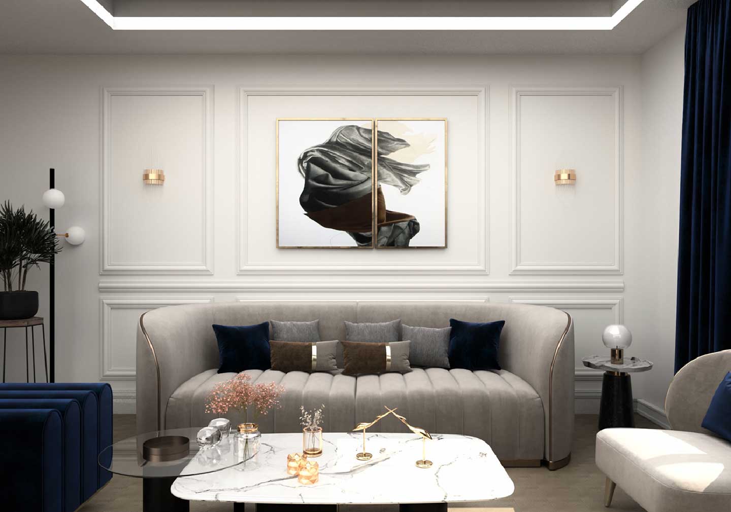 Key Characteristics of Art Deco Inspired Interiors