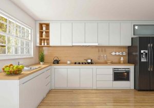 L-Shape Modular Kitchen Design