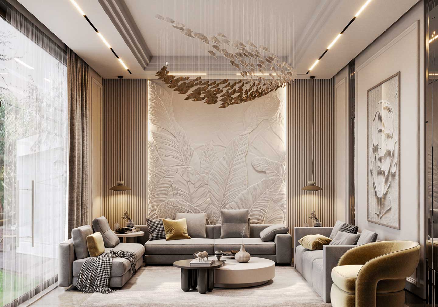Layered Luxury - Creating Textural Harmony in Interior Design
