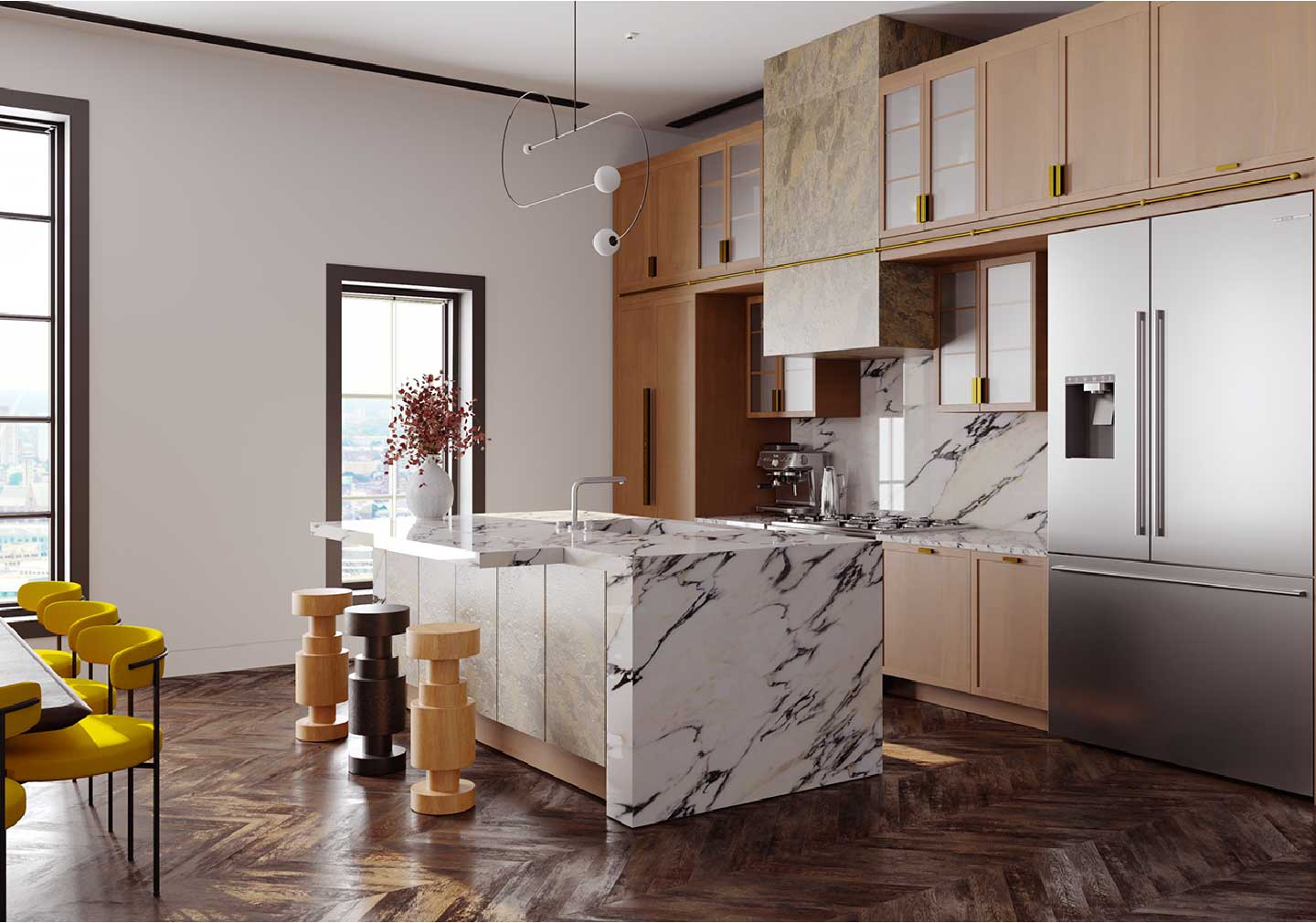 Modern Kitchen Flooring: Style and Durability