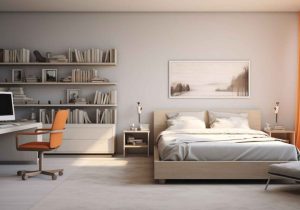 Functional Furniture for bedroom interior