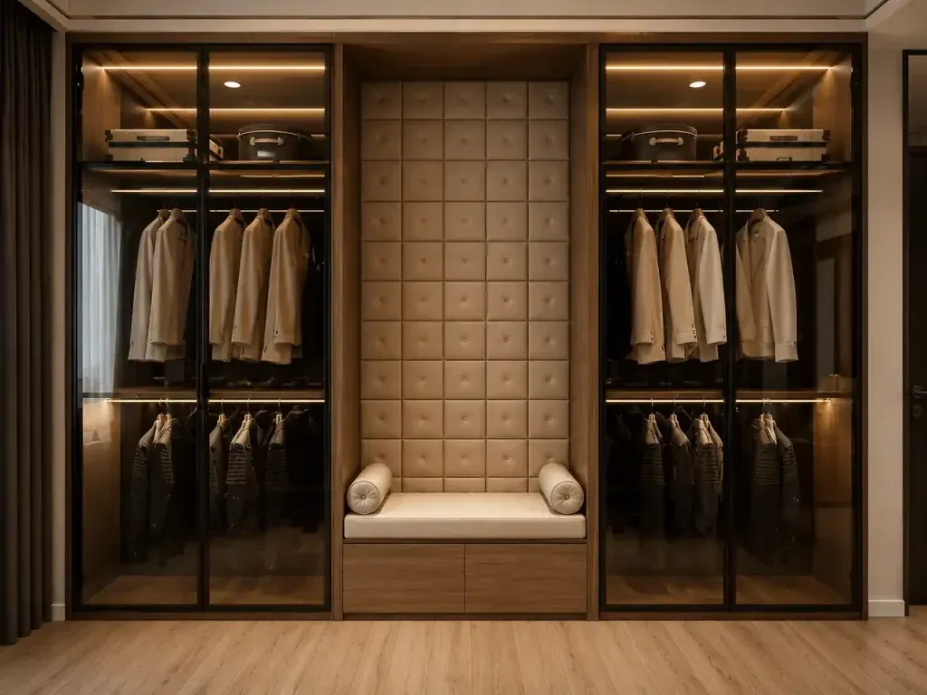 Choose Your Wardrobe’s Material and Finish