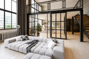 Wall, Colour, and Flooring Ideas for Visual Separation